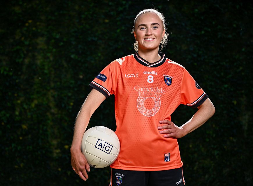 Armagh's Blaithín Mackin has recently recovered from her own knee injury.