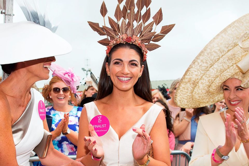 Tullamore native Lisa McGowan wins 10k Best Dressed Lady prize at the Galway  Races | Irish Independent