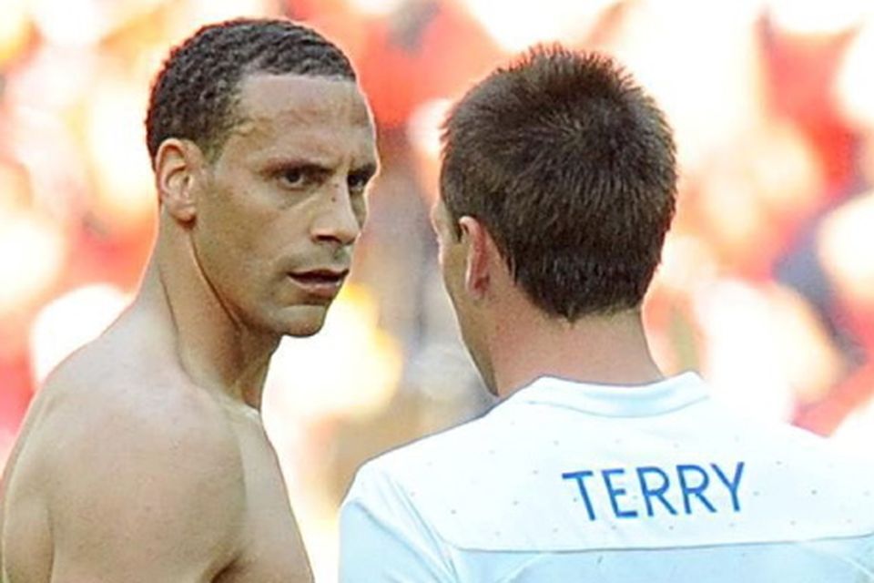 File photo dated 04/06/2011 of England's Rio Ferdinand and John Terry (left). PRESS ASSOCIATION Photo. Issue date: Friday February 3, 2012. Rio Ferdinand does not want to take over as England captain, the Manchester United defender said on Twitter. See PA story SOCCER Terry. Photo credit should read: Anthony Devlin/PA Wire. Use subject to FA restrictions. Editorial use only. Commercial use only with prior written consent of the FA. No editing except cropping. Call +44 (0)1158 447447 or see www.paphotos.com/info/ for full restrictions and further information.