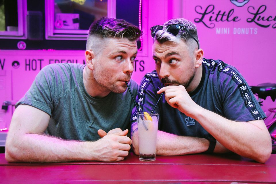 2FM's The 2 Johnnies. Photo: Hannah Devaney