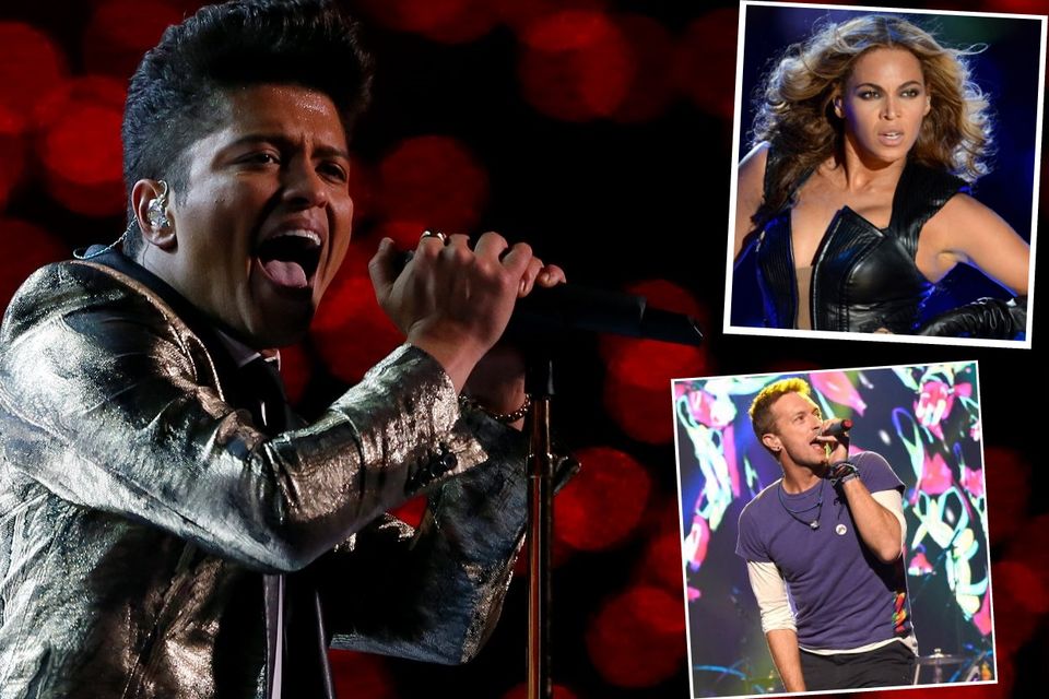 Watch Beyonce, Coldplay & Bruno Mars performing at Super Bowl 50