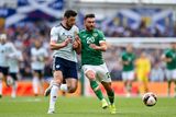 thumbnail: Ireland's Scott Hogan in action against Scott McKenna of Scotland during the UEFA Nations League B match in 2022. Photo: Seb Daly/Sportsfile