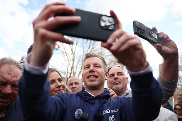 Orban rival casts high‑stakes Hungarian election as choice between democracy and autocracy