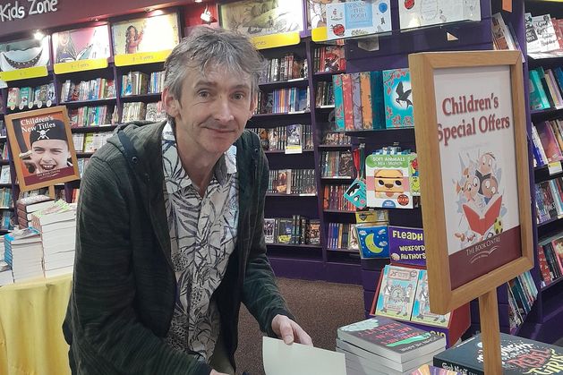 The Wexford children’s author plays with reality as his second novel hits the shelves