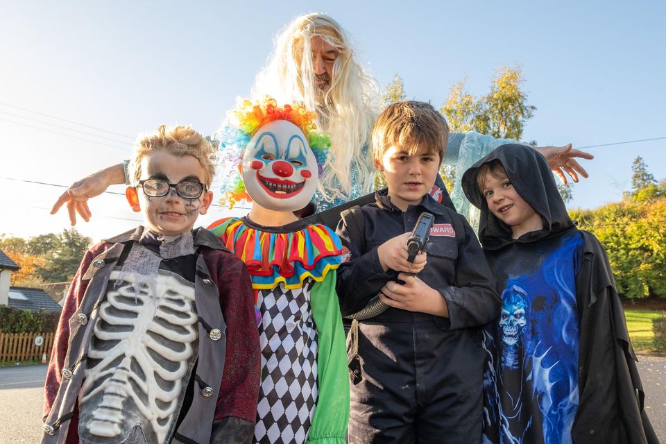 Pictures show terrifying witches and ghouls at Wicklow school s