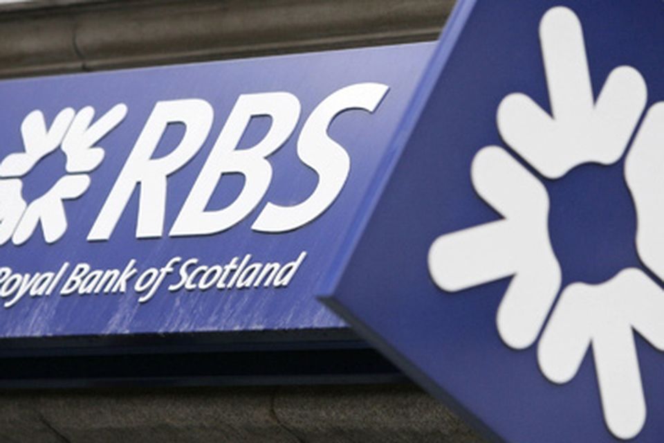 A Royal Bank of Scotland branch logo is pictured in central London Credit: SHAUN CURRY/AFP/Getty Images