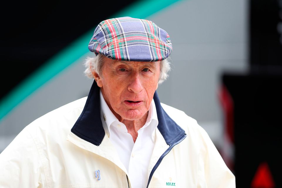 Jackie Stewart. Photo: PA