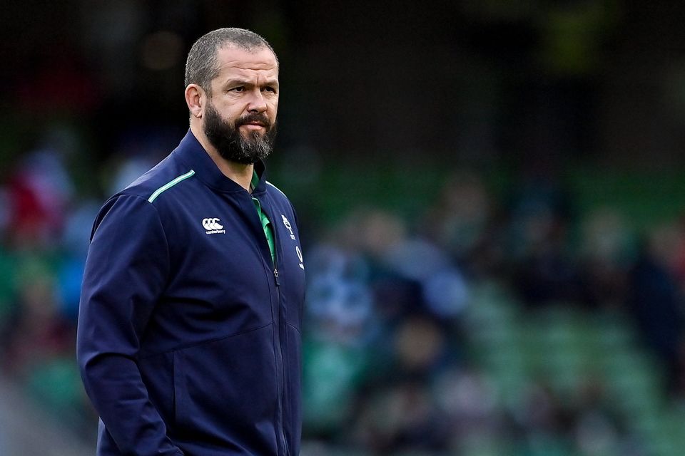 Ireland head coach Andy Farrell. Photo by Brendan Moran/Sportsfile