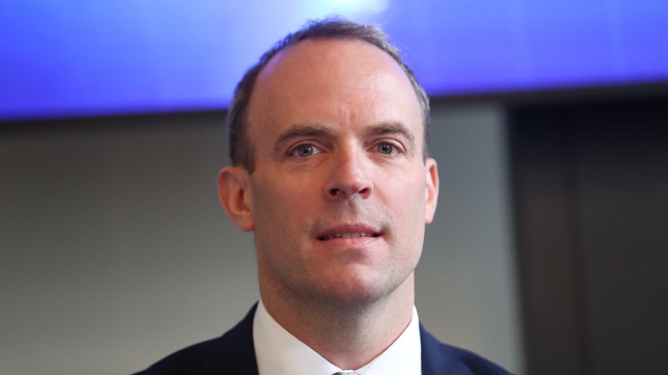 Dominic Raab has previously said he was party to a non-disclosure agreement (Steve Parsons/PA)