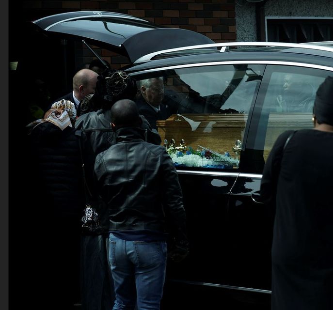 Josh Itseli was laid to rest in Dublin today