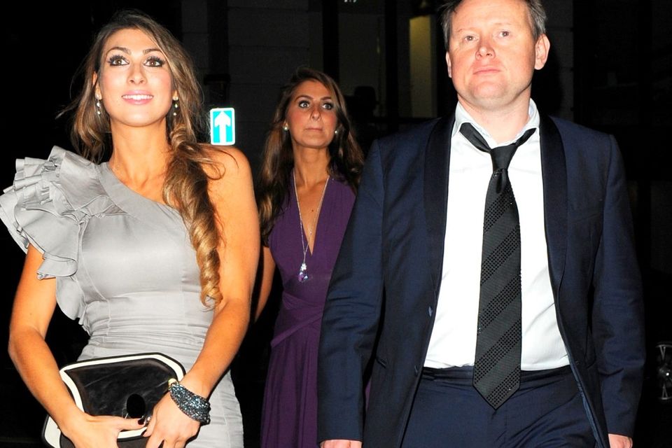 Luisa Zissman and Andrew Collins in London. Picture: WENN.com