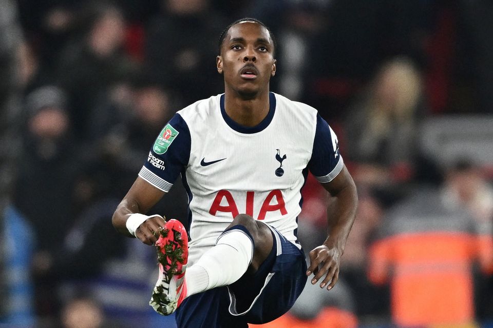 Tottenham Hotspur have signed Mathys Tel on a permanent deal. Picture: REUTERS/Dylan Martinez
