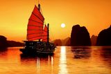 thumbnail: In Halong Bay you will sail among hundreds of oddly-shaped outcrops which jut out from the still blue waters - and time will stand still