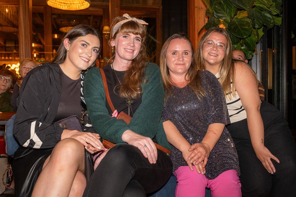 Bray Rowing Club Fashion Show at Martello. Rebecca Redmond, Lorna Sweeney, Irena Cooke and Carmen Barrera