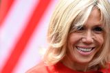 thumbnail: Brigitte Macron, wife of French President, leaves the Hotel San Domenico for an official visit in Catania on the sidelines of the Heads of State and of Government G7 summit, on May 26, 2017 in Taormina, Sicily