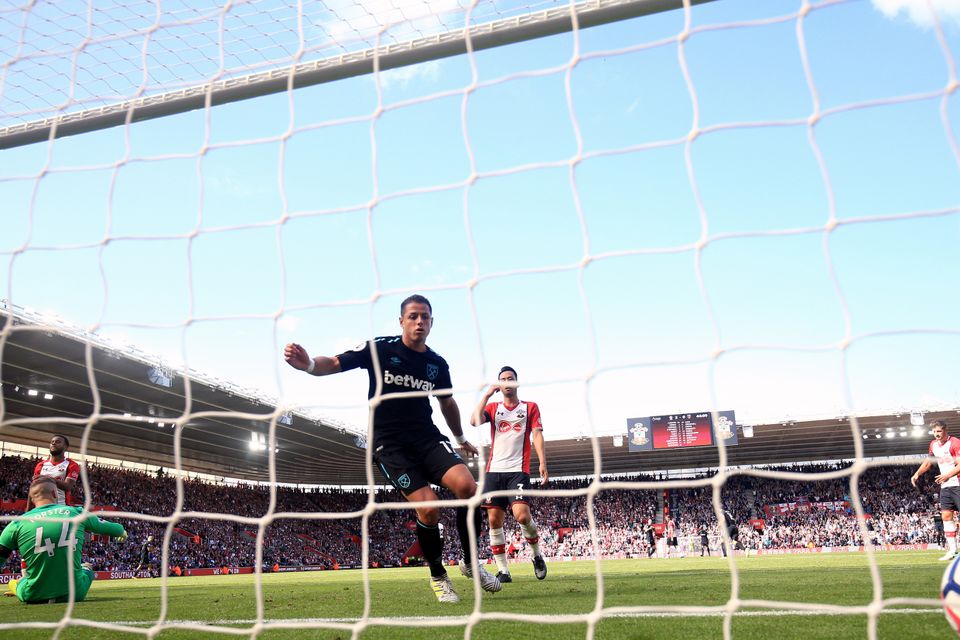 Javier Hernandez impressed for West Ham