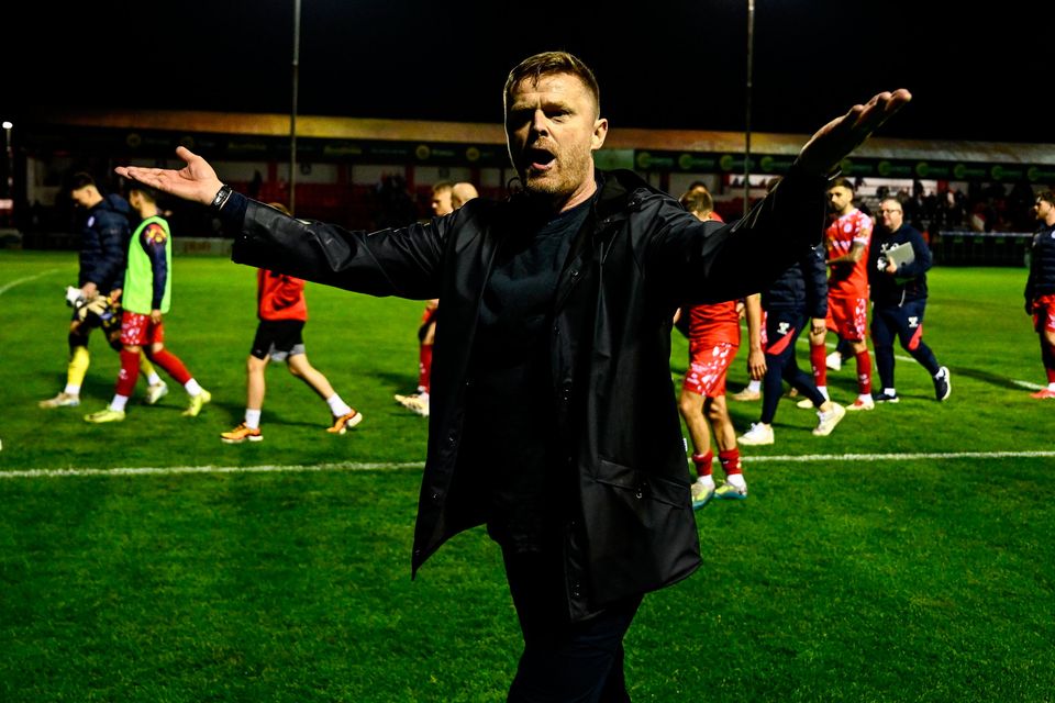 Shelbourne manager Damien Duff. Photo: Sportsfile