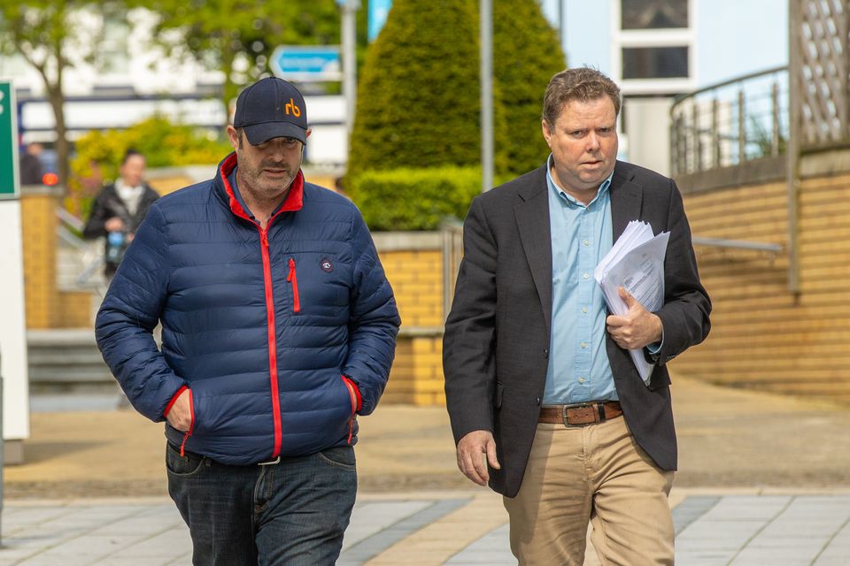 Paul Wrynn and Conor Clarkson at Bray District Court. Picture: Mark Condren
22.5.2023