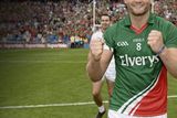 thumbnail: Aidan O’Shea celebrates after Mayo’s win against Tyrone