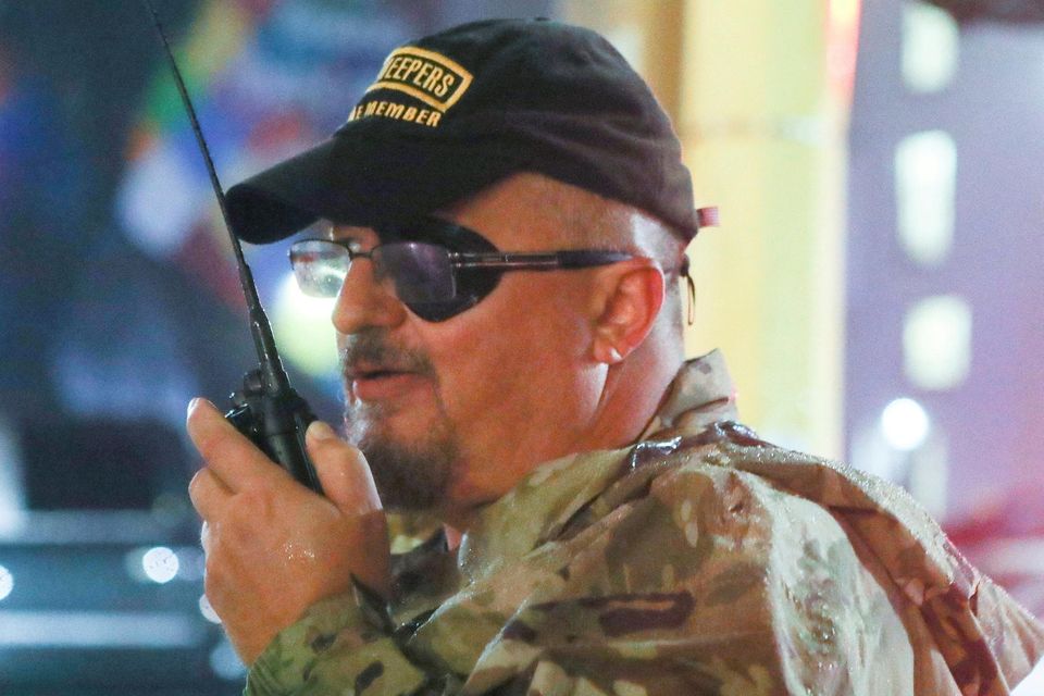 Oath Keepers militia founder Stewart Rhodes. Photo: Reuters