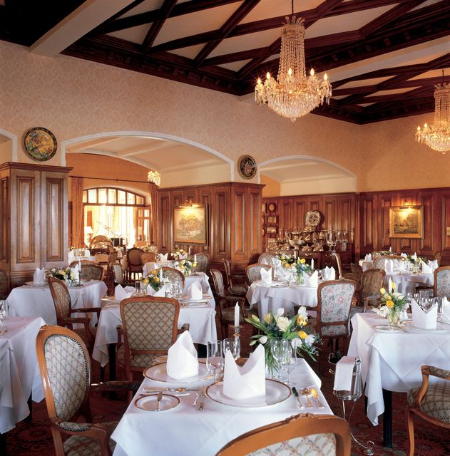 Fine dining: The food at the Castle is a five-star dining experience.