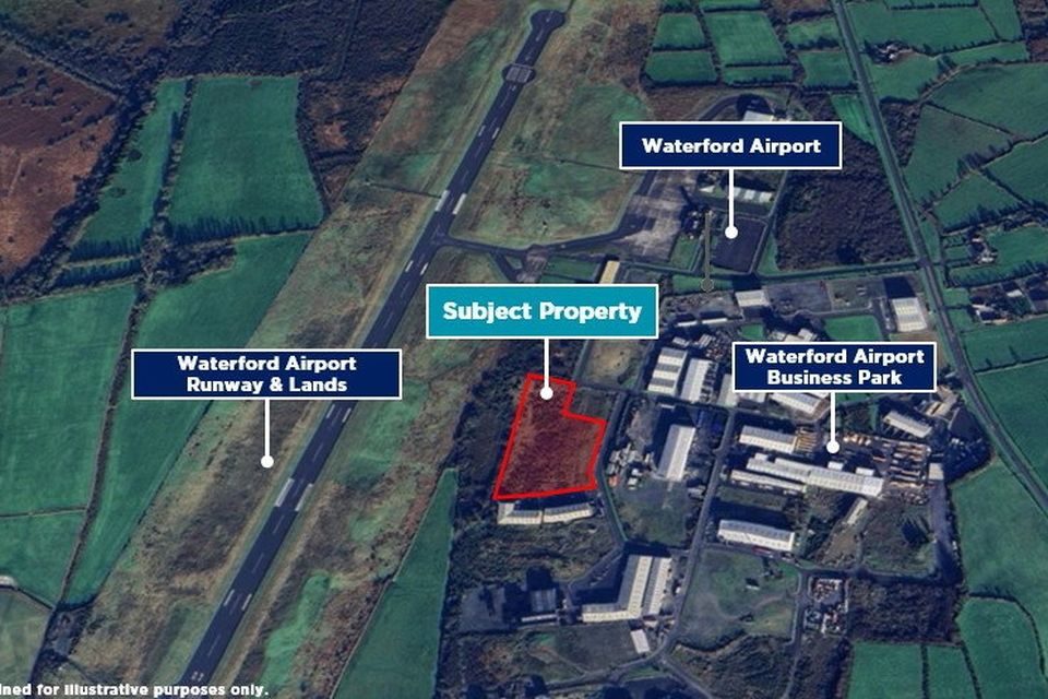 The Waterford Airport Business Park site