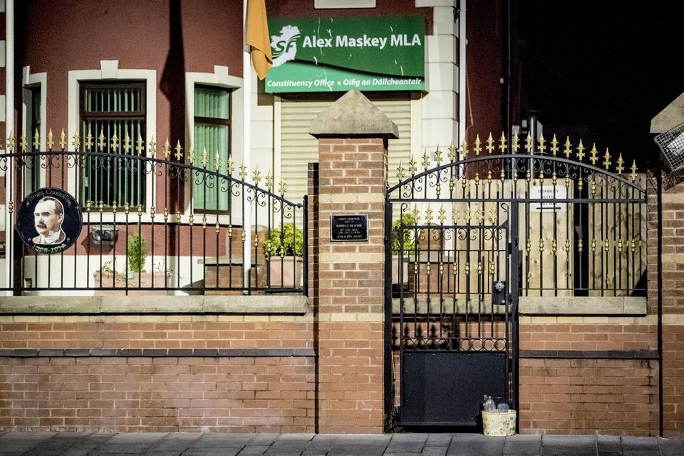Sinn Fein's former headquarters in west Belfast at Connolly House. Photo by Kevin Scott for Belfast Telegraph