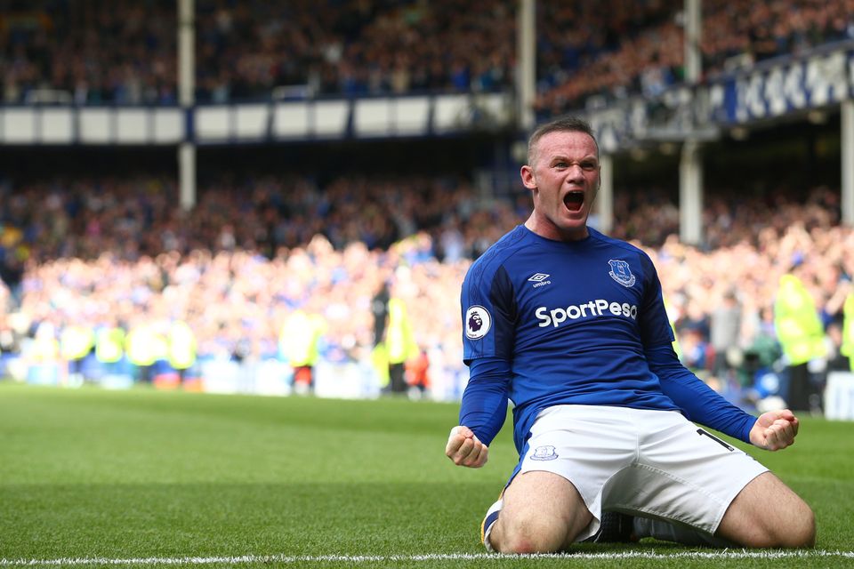 Wayne Rooney was the star of the show on his return to Everton