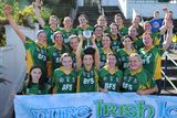 thumbnail: The Knockananna team who won the Wicklow Camogie Junior championship final by defeating Éire Óg Greystones in Pearse's Park, Arklow. Photos: Jim Campbell