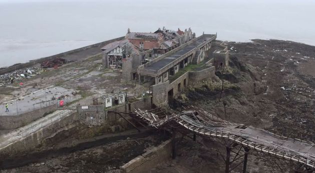 VIDEO - Abandoned places: Look inside Birnbeck Pier | Independent.ie