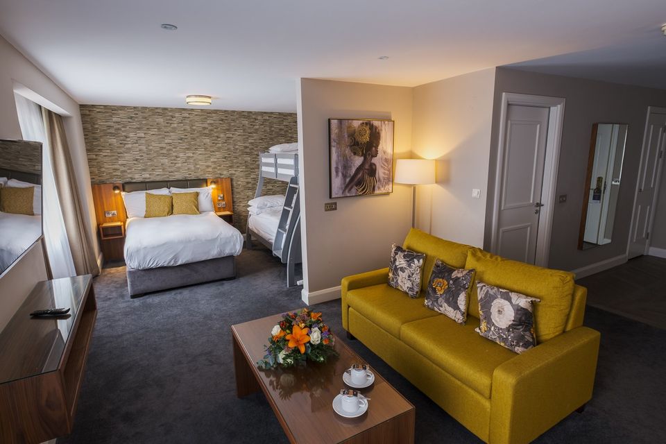 The Midleton Park Hotel's family suite