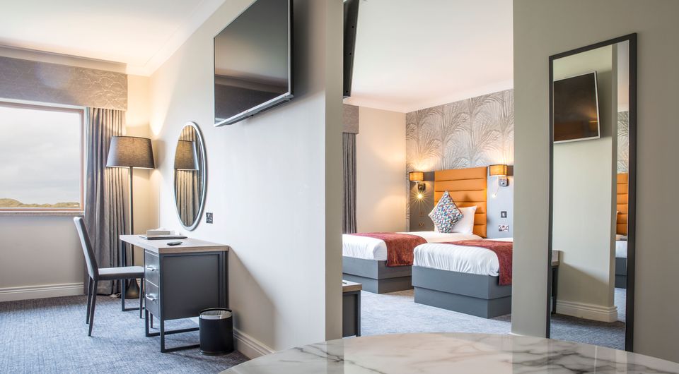A family suite at the Diamond Coast Hotel, Enniscrone, Co Sligo