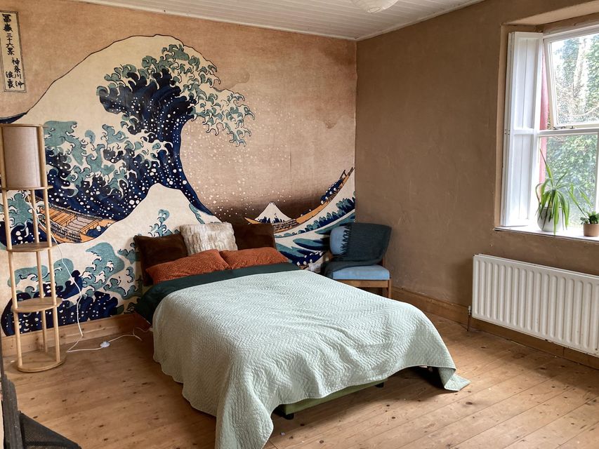 One of the bedrooms