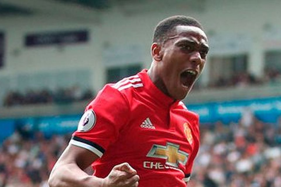 Manchester United's Anthony Martial