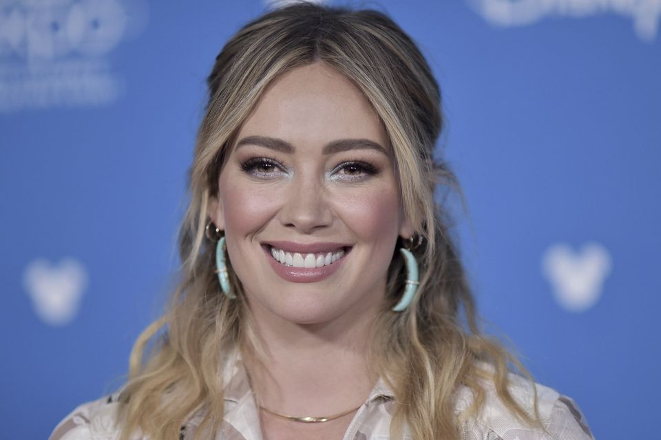 Hilary Duff is a beautiful bride in pictures from her wedding to Matthew Koma (Richard Shotwell/Invision/AP)