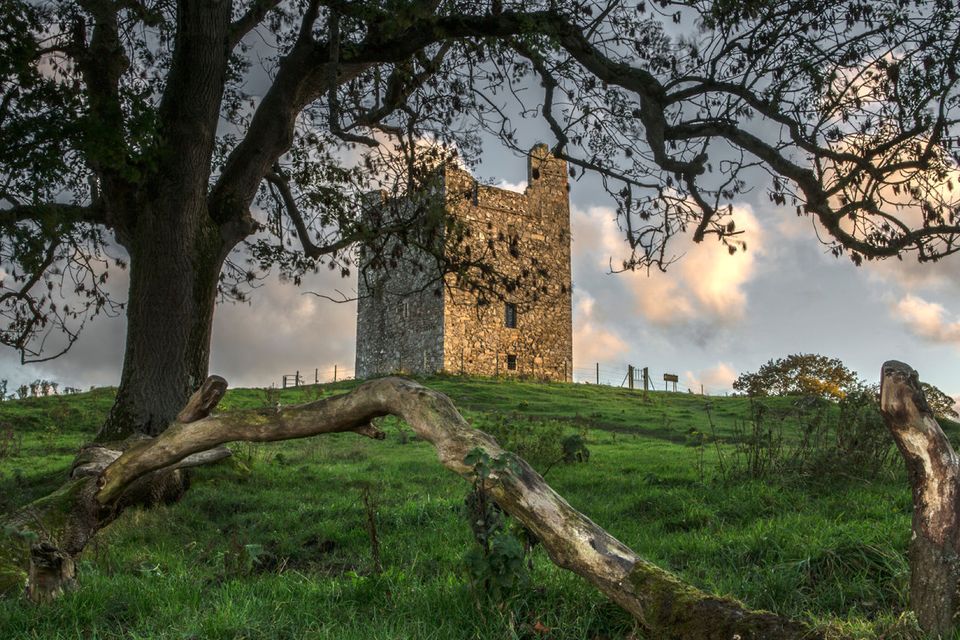 Audley's Castle, Castle Ward. A key Game of Thrones location in Ireland. Picture by Bernie Brown