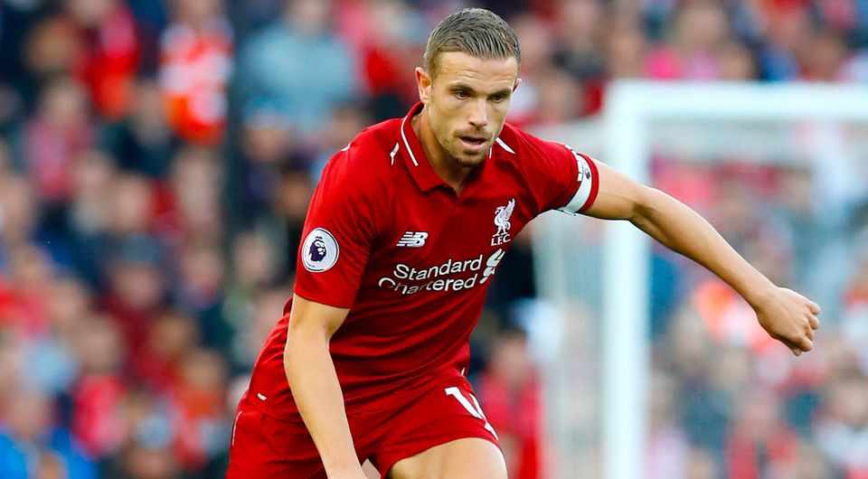 RETURN: Jordan Henderson is back for Liverpool as they seeks a win over Fulham