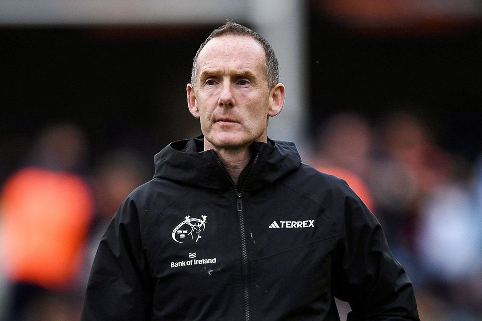 Munster interim head coach Ian Costello. Photo: Kian Abdullah/Sportsfile