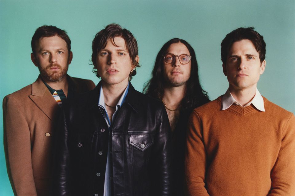 Kings of Leon — brothers Caleb, Jared and Nathan Followill and their cousin Matthew Followill