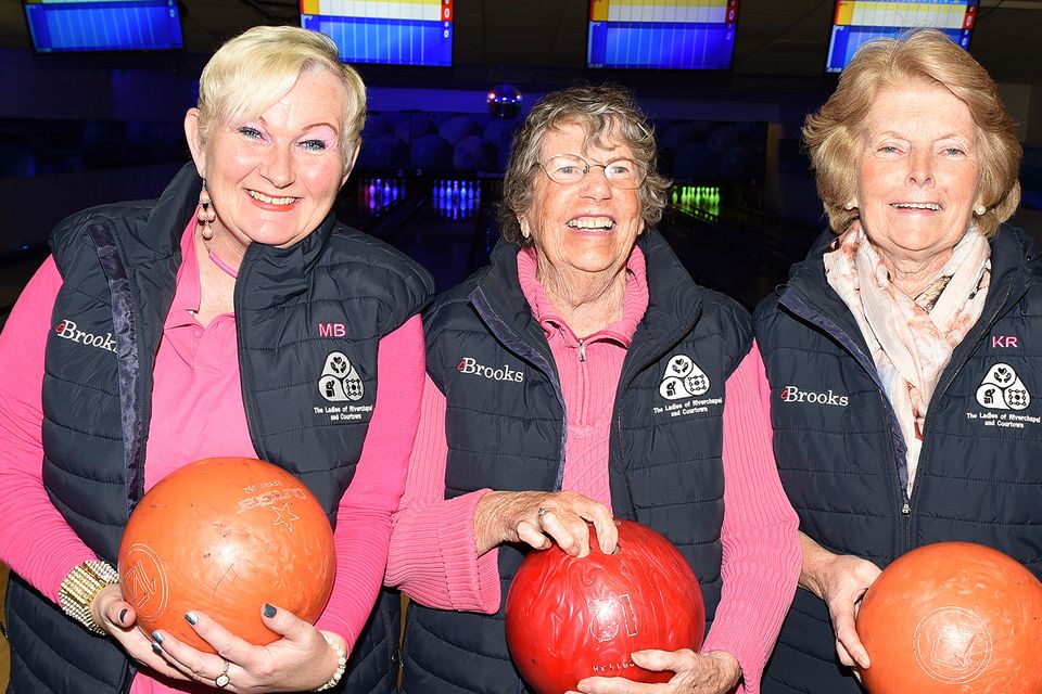 Madeleine Brown, Teresa Henshaw and Kate Byrne attended the Riverchapel / Courtown Ladies Club's outing at Pirate's Cove on Tuesday. Pic: Jim Campbell
