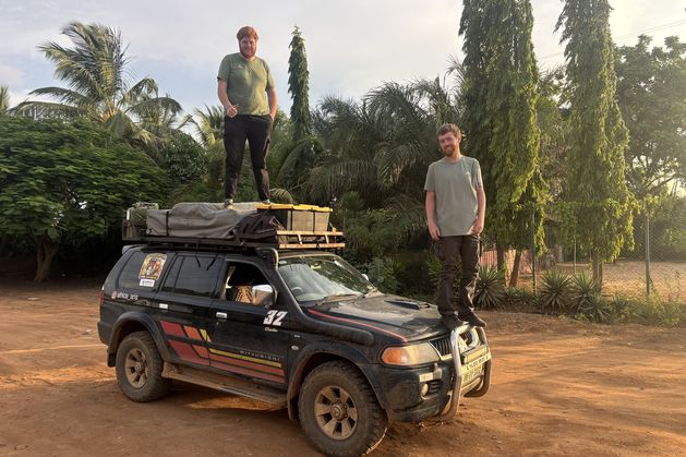 ‘We’re driving from Ireland to Cape Town in a 20-year-old Pajero’