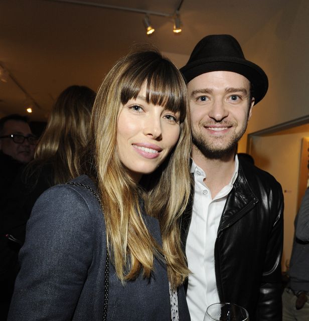 Jessica Biel and Justin Timberlake. Photo: Amy Graves