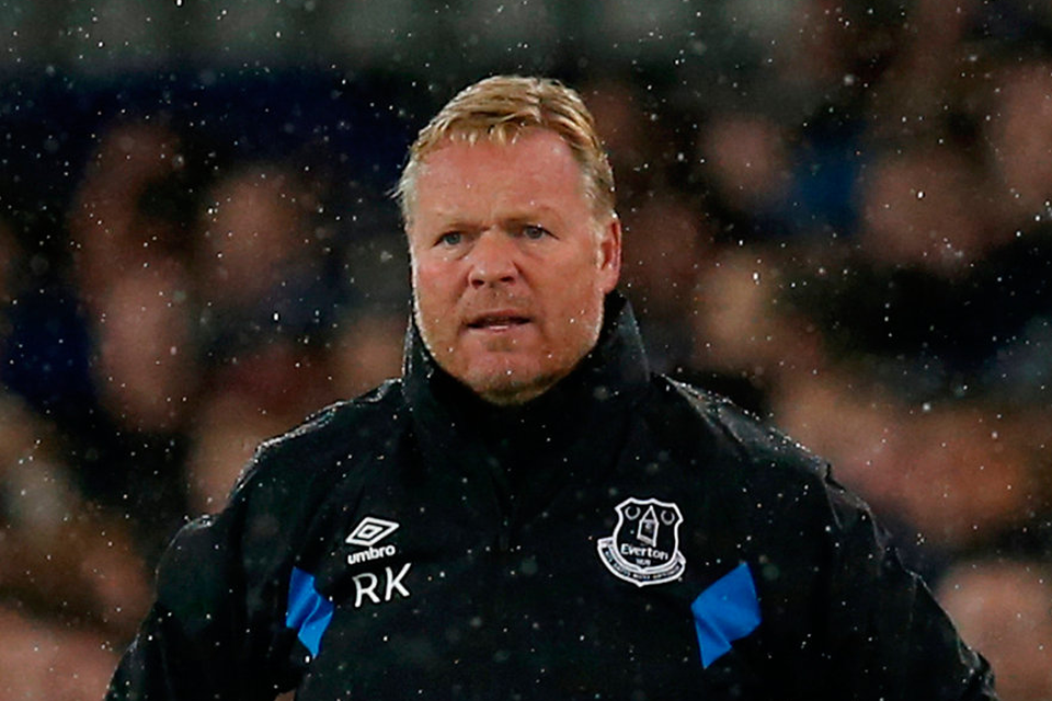 'In Koeman's defence there is no question he has been unlucky with injuries.'   Photo: Reuters