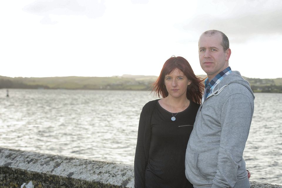 Warren and Lorraine Reilly from Loughrea who lost two children while attending Portiuncla Hospital. Photo: Andrew Downes