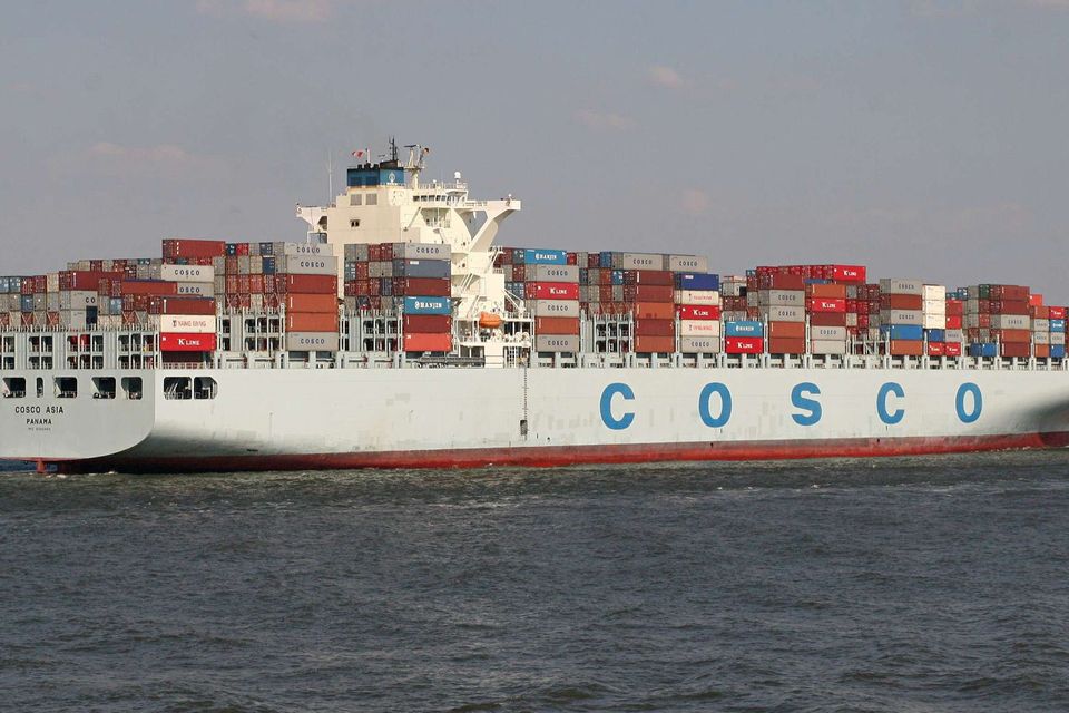 The Asia Cosco ship was attacked in the Suez Canal