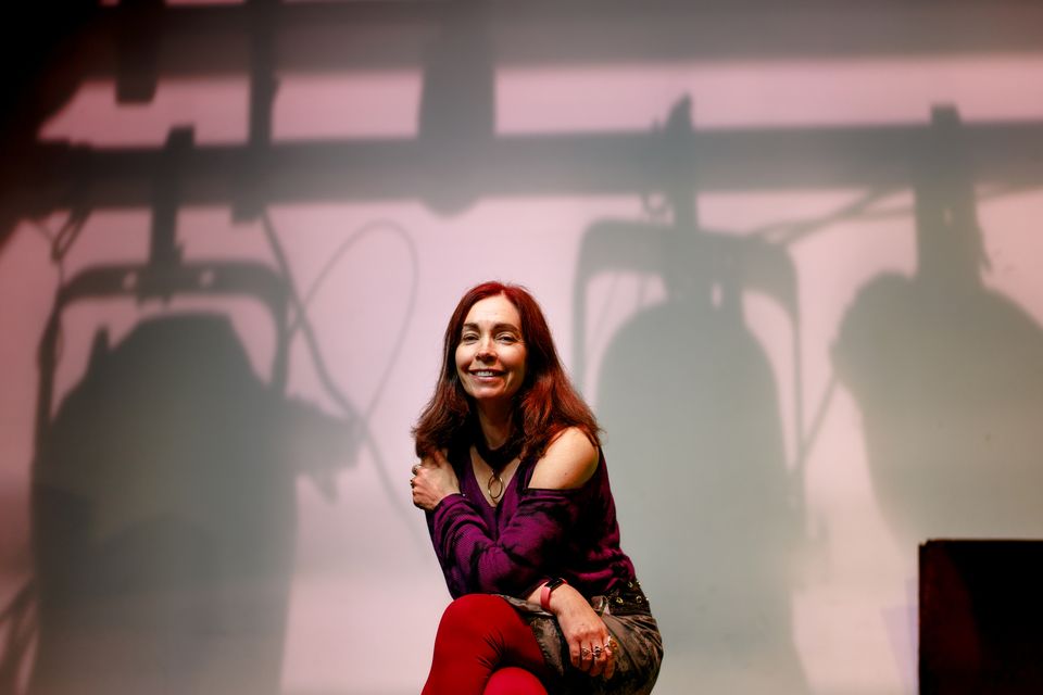 Andrea Scott in the Mill Theatre, Dundrum. Photo: Mark Condren