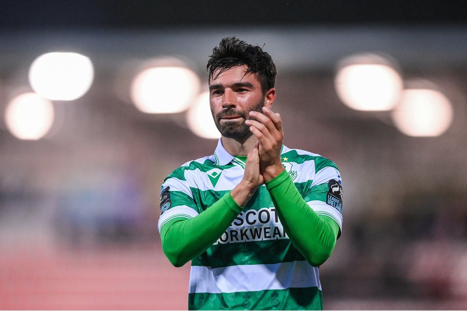 Danny Mandroiu is happy to be at Shamrock Rovers having returned home from England again. Photo: Stephen McCarthy/Sportsfile
