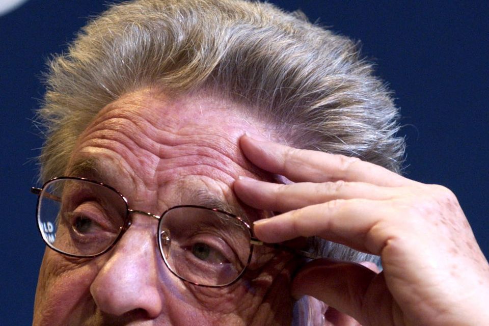 Billionaire financier George Soros. Photo:  Daniel Acker/ Bloomberg News.