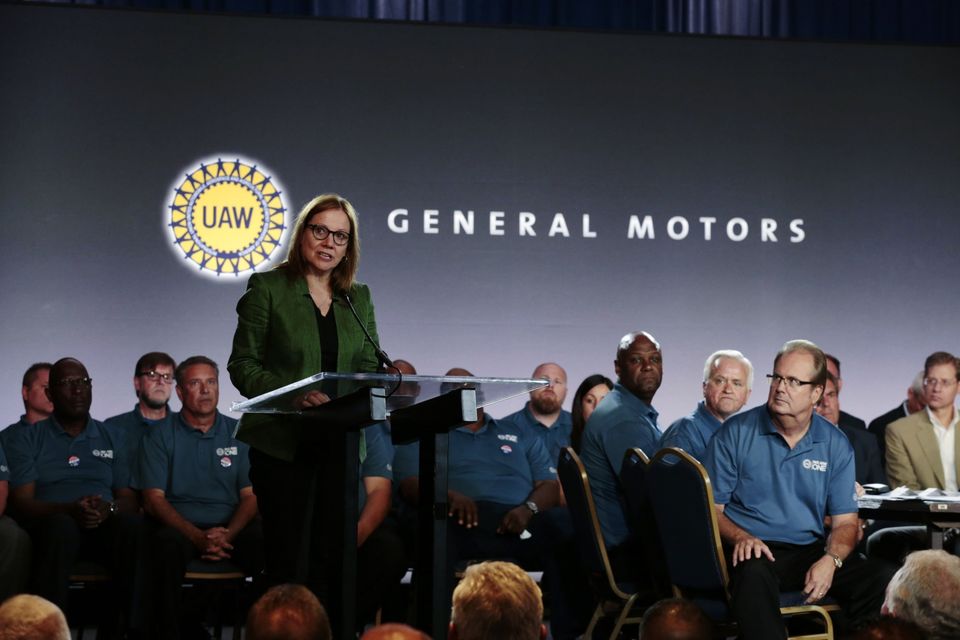 GM chief Mary Barra. Photo: Jeff Kowalsky/Bloomberg