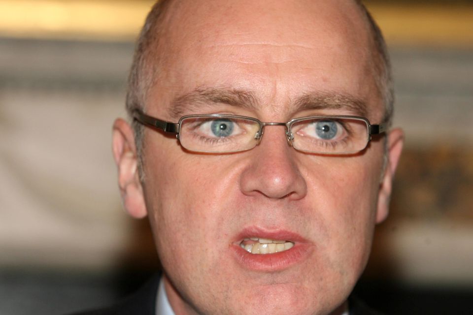 David Drumm in 2008 at the publication of the Anglo Irish Bank annual results in Dublin. Photo: James Horan/RollingNews.ie